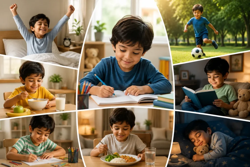 daily routine for children